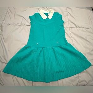 Janie and Jack size 7 green dress